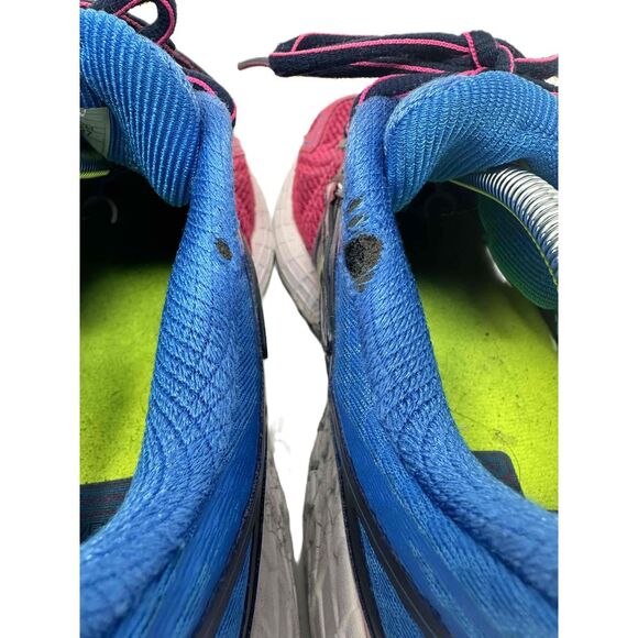 Brooks Ravenna Sneakers Womens Size Us 10 Pink Blue Lace-Up Mesh Upper Shoes - Picture 7 of 9